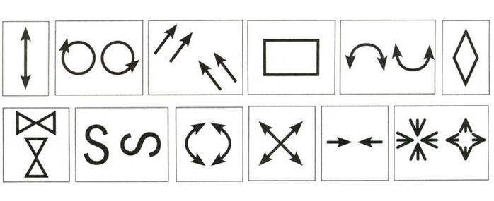 Figures for doing gymnastics restore vision with farsightedness