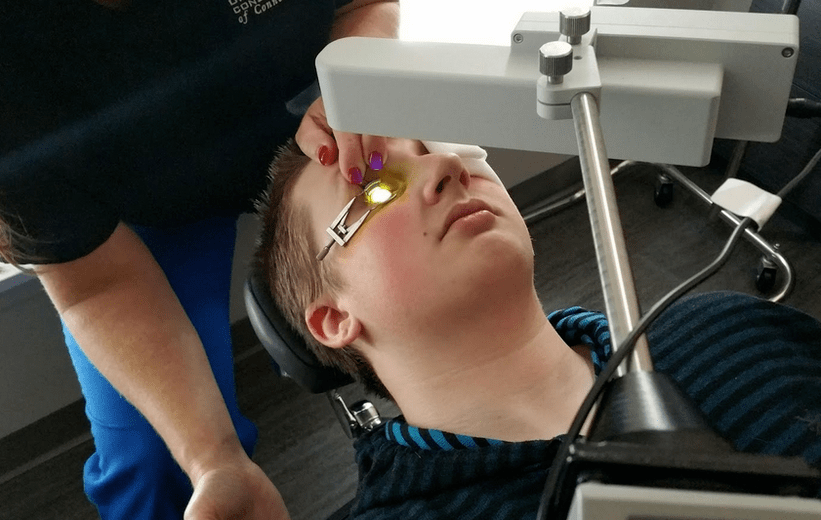 Cross-link - surgery on the cornea for pathology